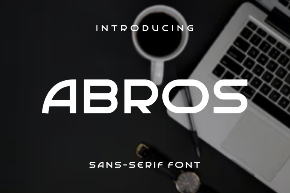 Abros: A Fun and Cool Sans Serif Font