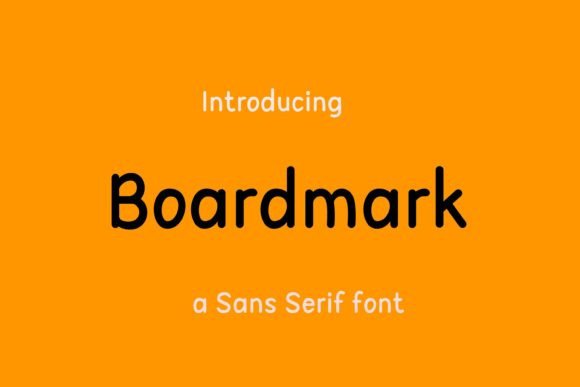 Boardmark Font for Creative Projects