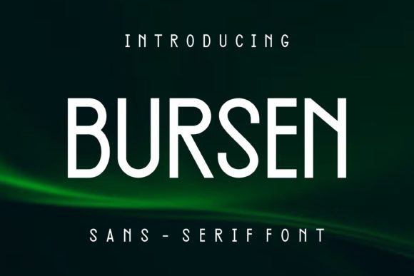 Bursen: A Modern Sans Serif for Web Design