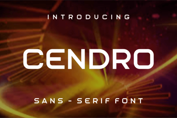 Cendro: A Creative Font for Makers