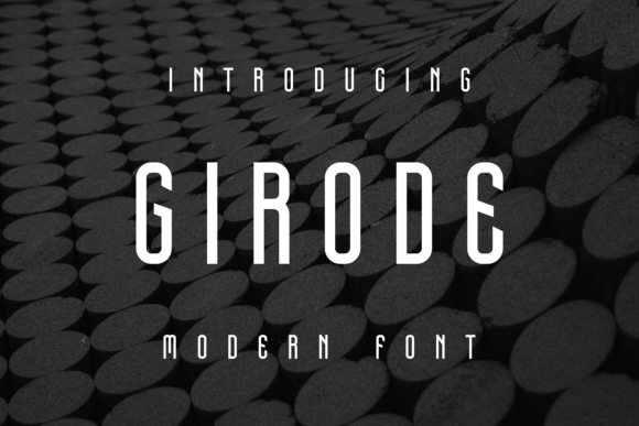 Girode: A Modern Typeface for Elegant Design