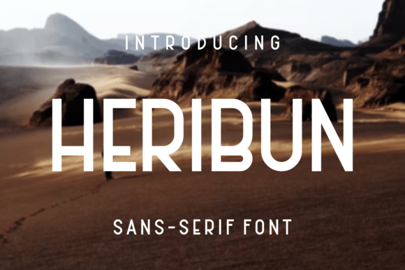 Heribun: A Bold Sans Serif for Digital Campaigns