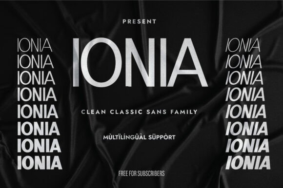 Ionia: A Timeless Sans Serif