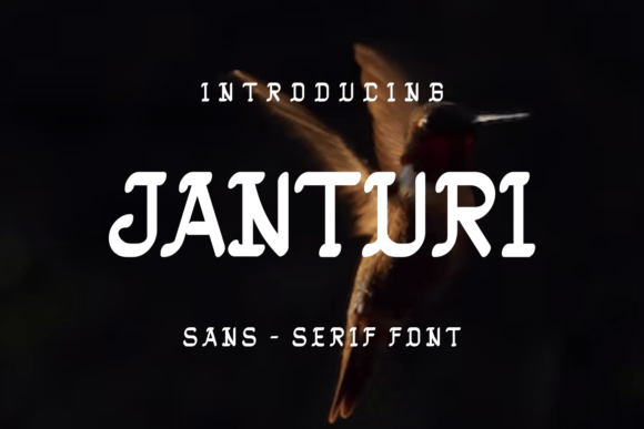 Janturi: A Modern Sans Serif Font