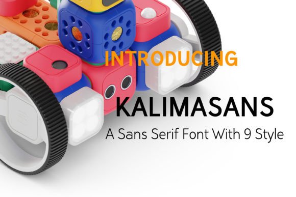 Kalimasans: A Font for Creative Makers