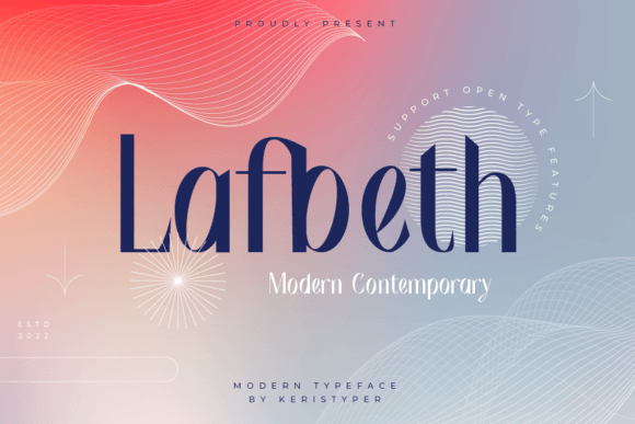 Lafbeth: A Modern Sans Serif Font