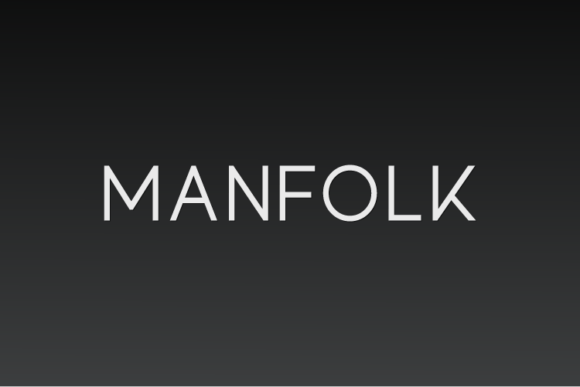 Manfolk: A Modern Sans Serif for Web Design