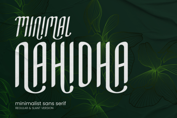 Minimal Nahidha: A Font for Clear Campaigns