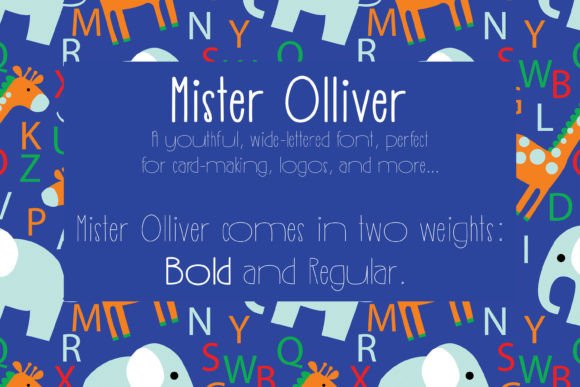 Mister Olliver: A Font for Youthful Branding