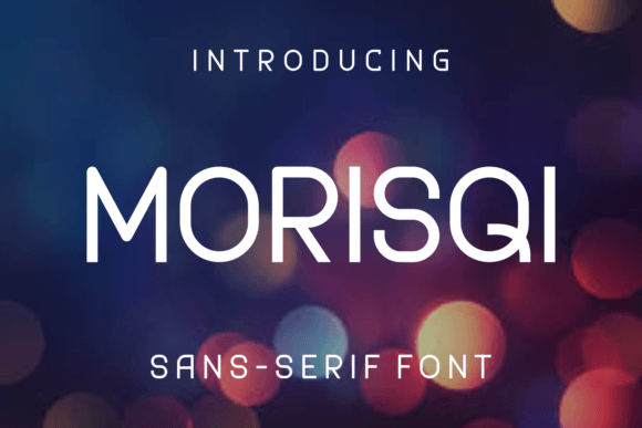 Morisqi: A Modern Sans Serif Font