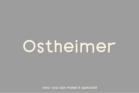 Ostheimer: A Modern Sans Serif Review
