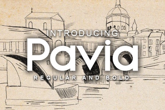 Pavia: A Charming Sans Serif Font