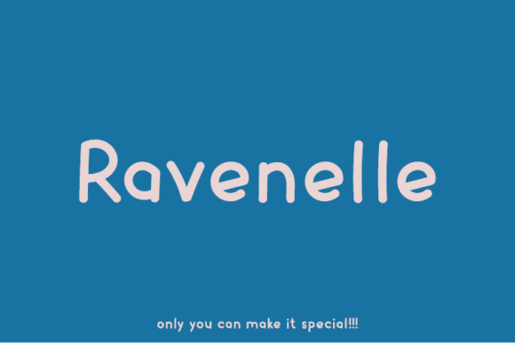 Ravenelle: A Unique Sans Serif Font