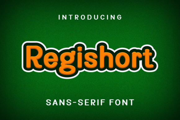 Regishort: A Bold Font for Digital Campaigns