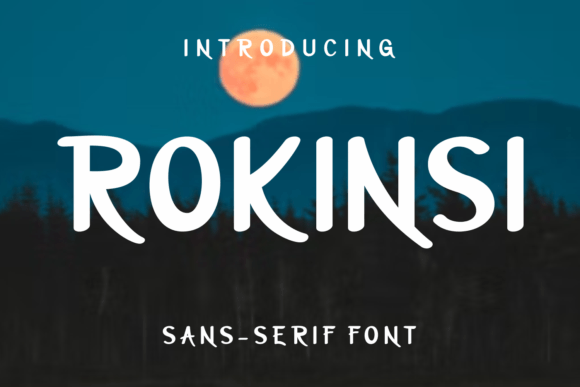 Rokinsi Font: Modern Sans Serif