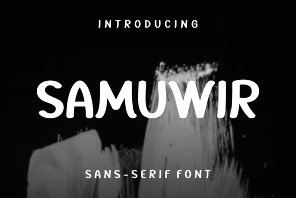 Samuwir: A Cool Sans Serif for Creative Projects
