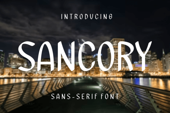 Sancory: A Cool Sans Serif for Creative Projects