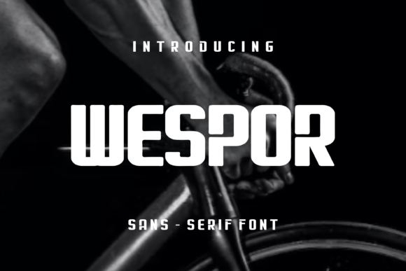 Wespor Font: Modern Typography for Crafters
