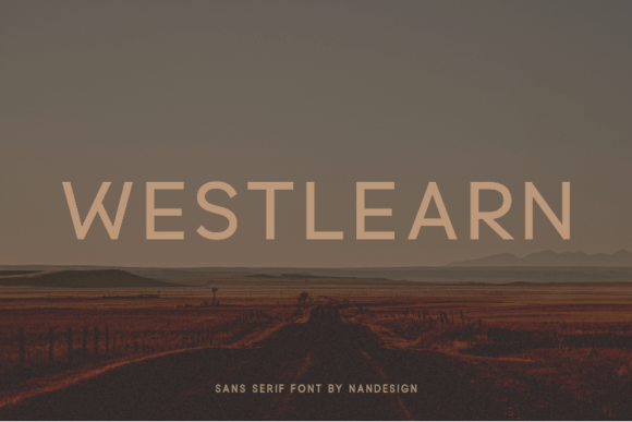 Westlearn: A Versatile Sans Serif Font